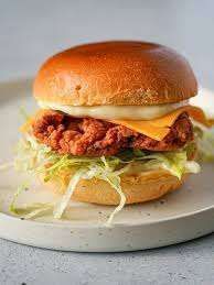 Fried Chicken Burger in Gurugram