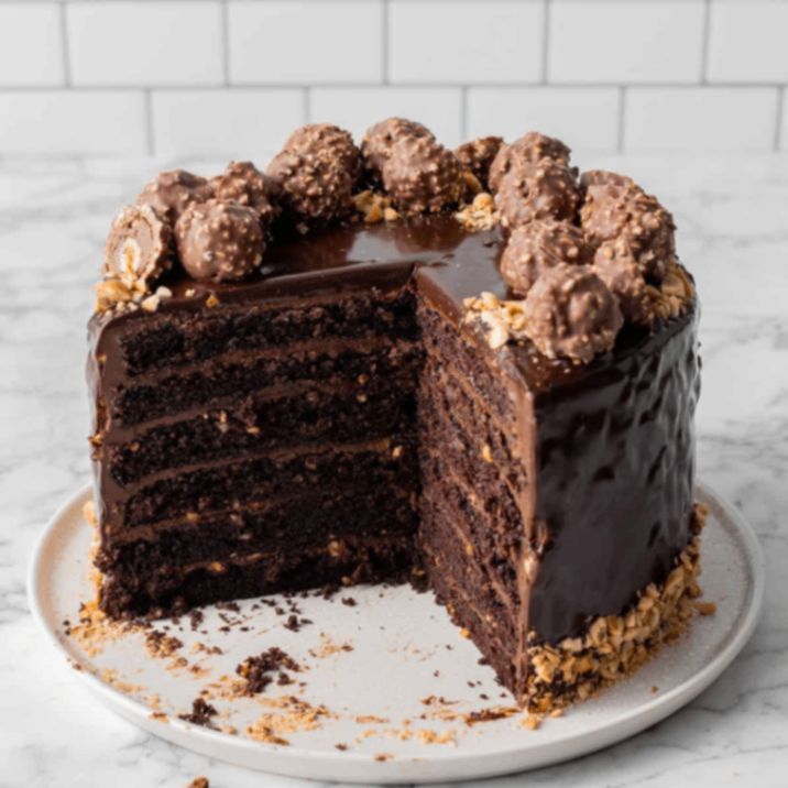 Ferrero Rocher Cake