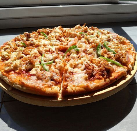 Fried Chicken Pizza in Thiruvananthapuram