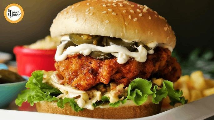 Nashville Chicken Burger in Calicut