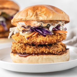 Spicy Tangled Cheese Chicken Burger in Kochi
