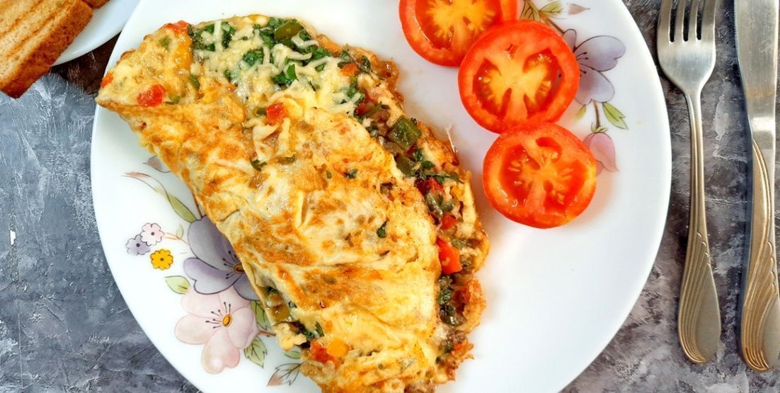 Masala Egg Omelette