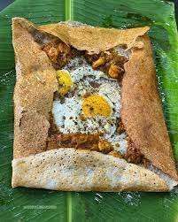 Half-Boil Prawn Dosa in Chennai