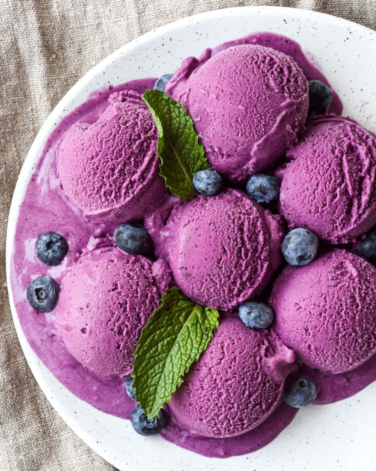 Blue Berry Ice Cream