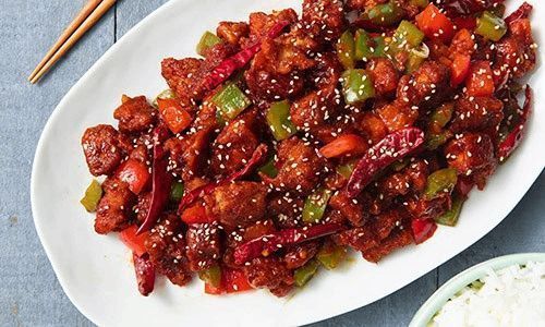 Chicken Schezwan Dry