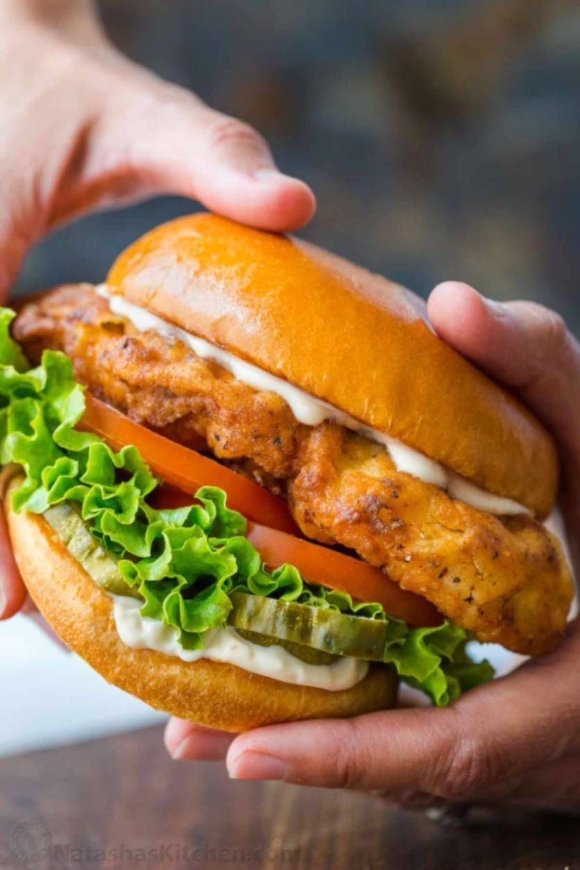 Crispy Chicken Sando