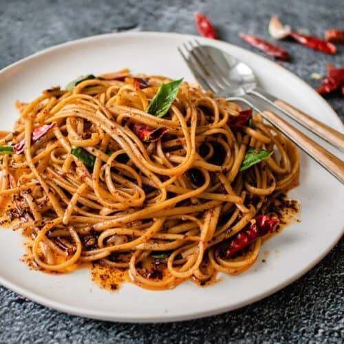 Chilli Garlic Noodles in New Delhi