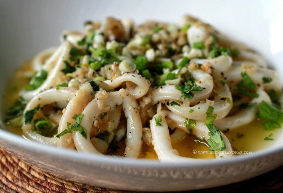 Squid Butter Garlic