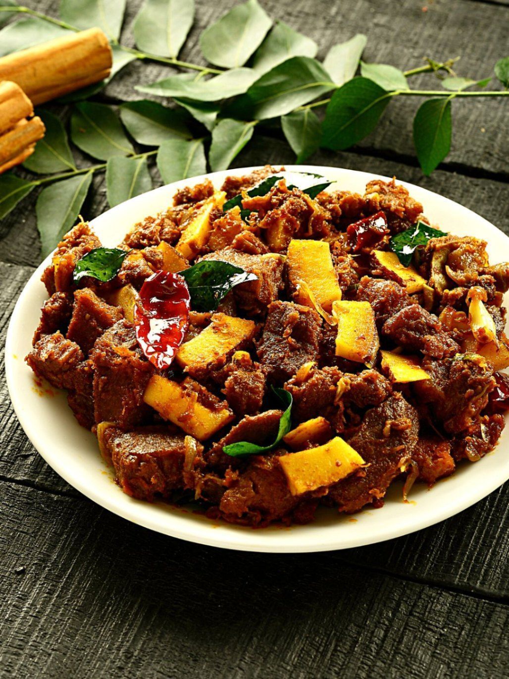 Beef Thenga Kothu Fry