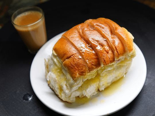 Bun Maska Irani Tea