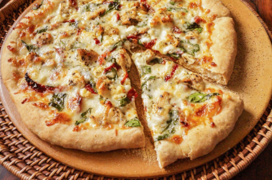 Mediterranean Herbed Chicken Pizza in Bengaluru