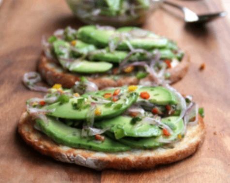 Avocado Crostini in Thiruvananthapuram