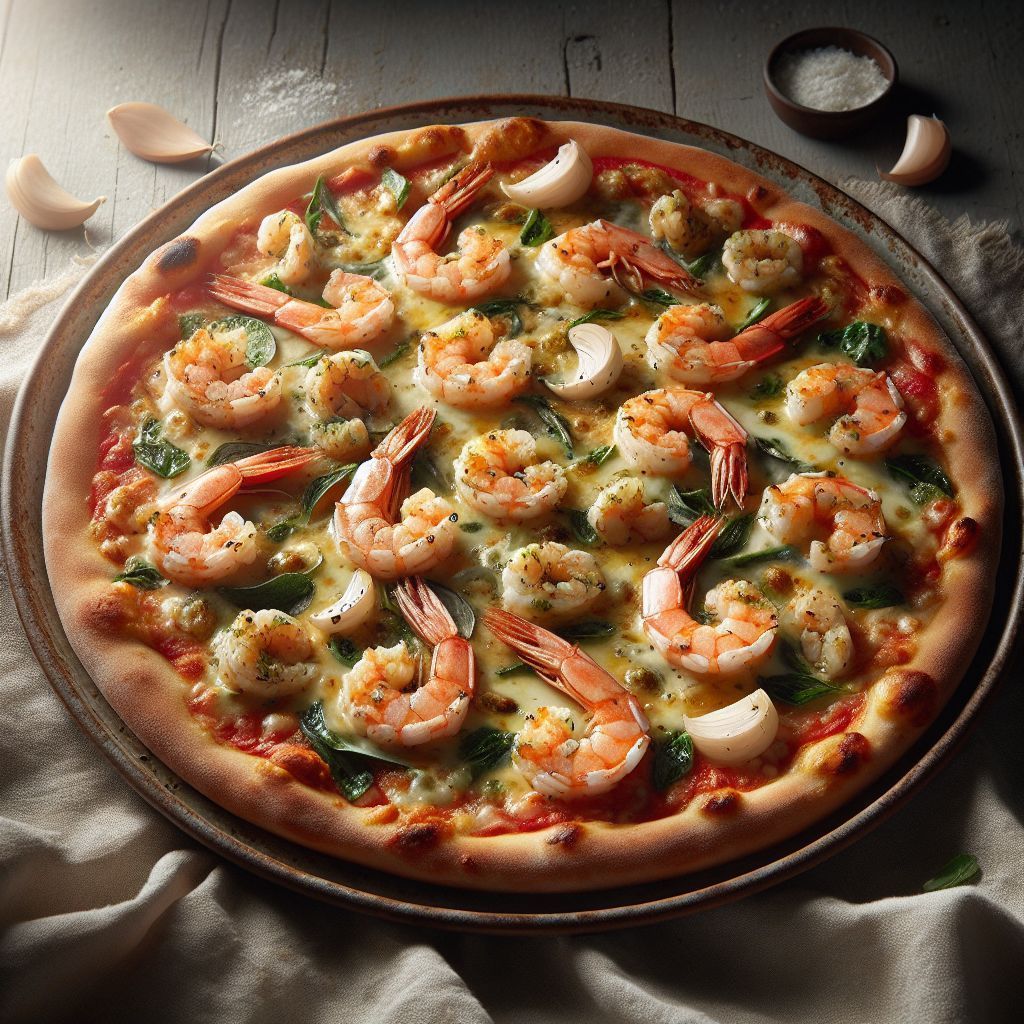 Garlic Shrimp Pizza in Bengaluru