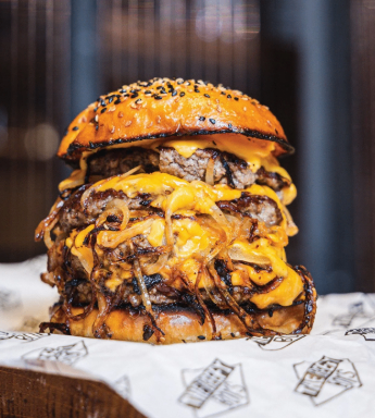 Oklahoma Smash Beef Burger