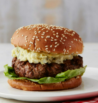 Frizzled Beef Burger in Thrissur