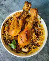 Chicken Tangdi Kebab Biriyani in Kolkata